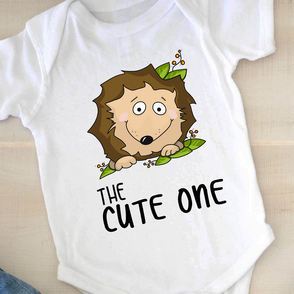 Cute Hedgehoge Dad and Baby Combo-My Woodland Animals