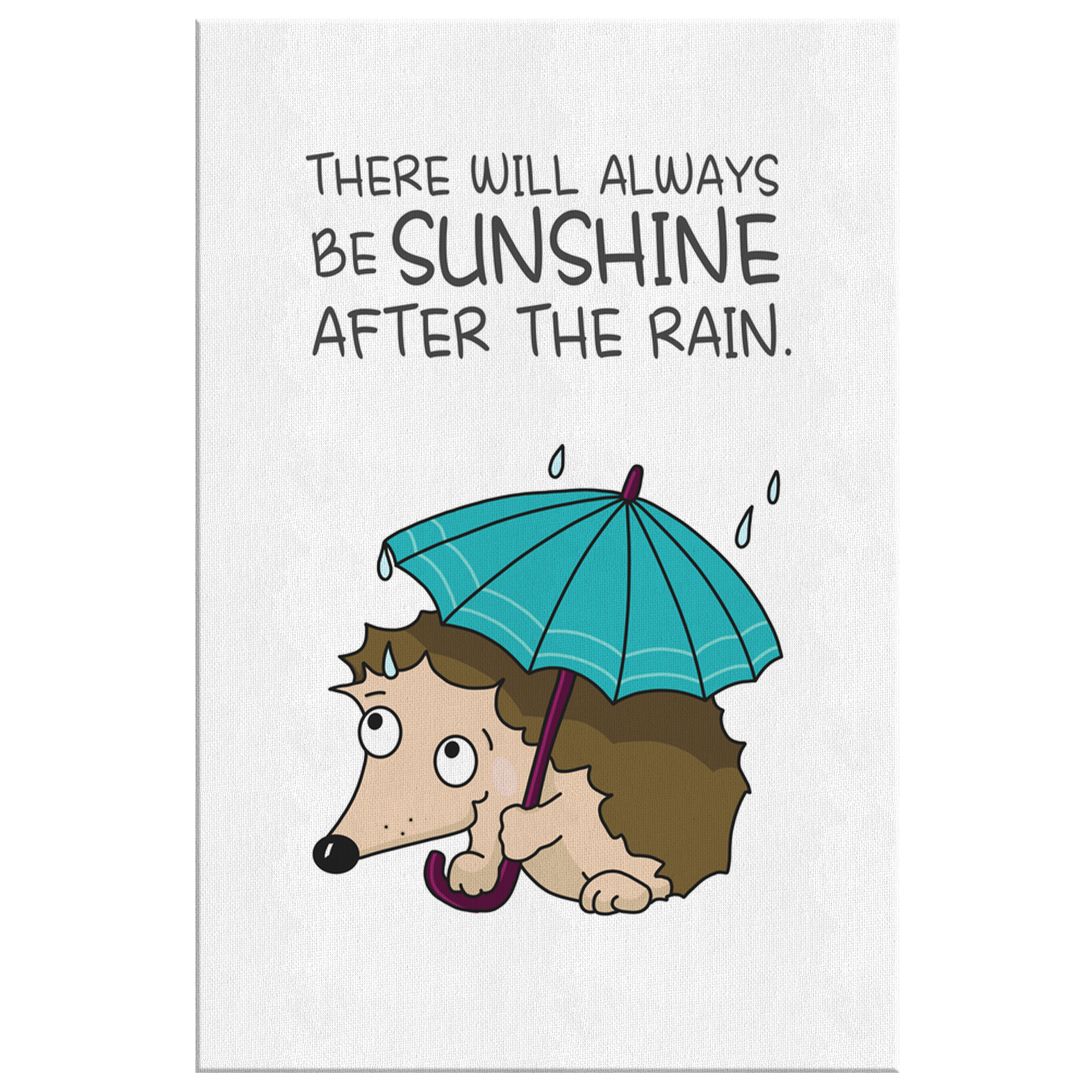 Gallery Quality Canvas Print｜Sunshine After The Rain