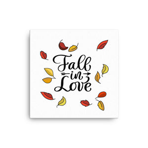Fall in Love Gallery Canvas