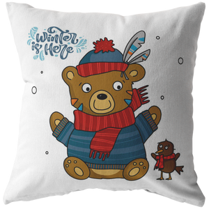 Bear Christmas Pillow
