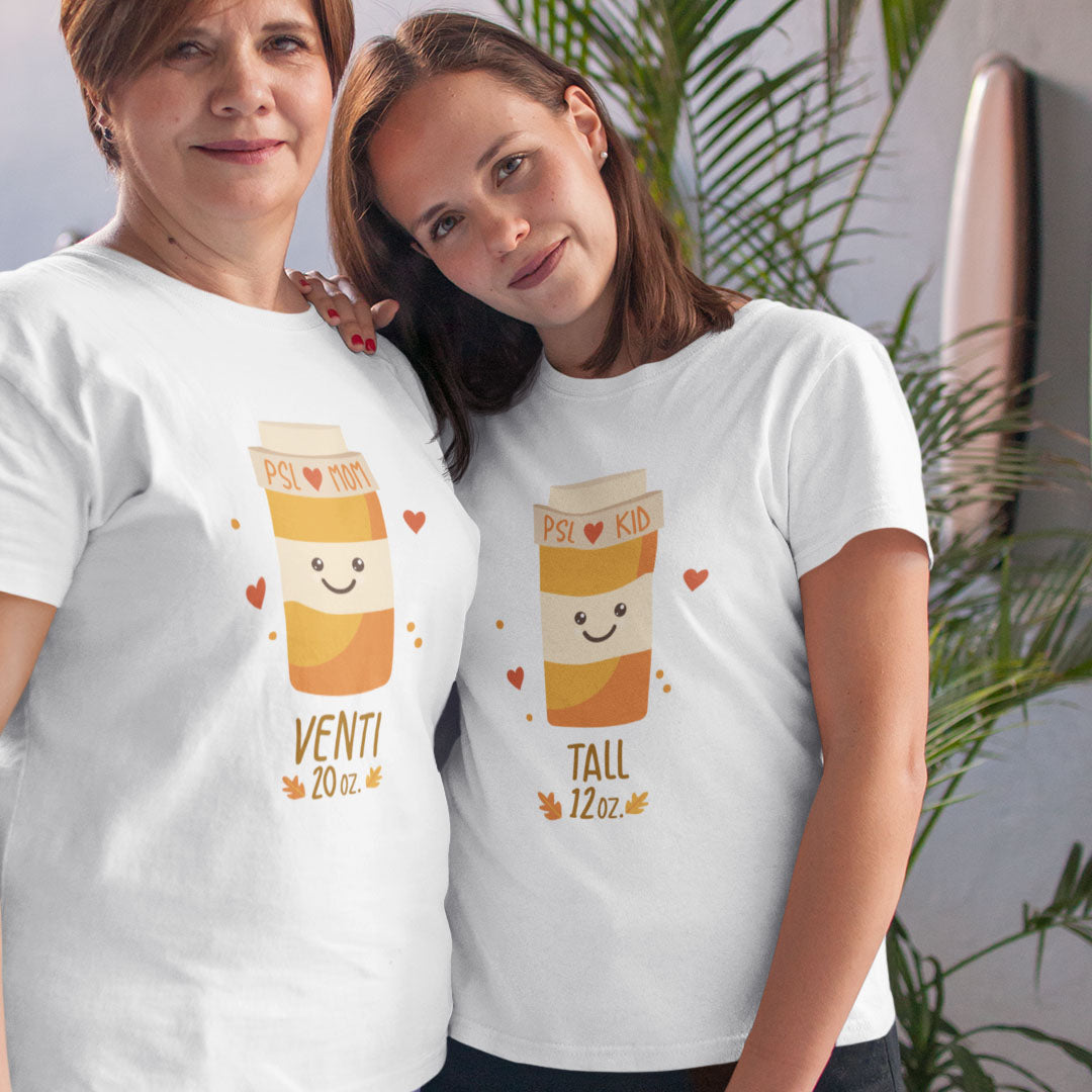 Pumpkin Spice Latte T-Shirt Set Youth