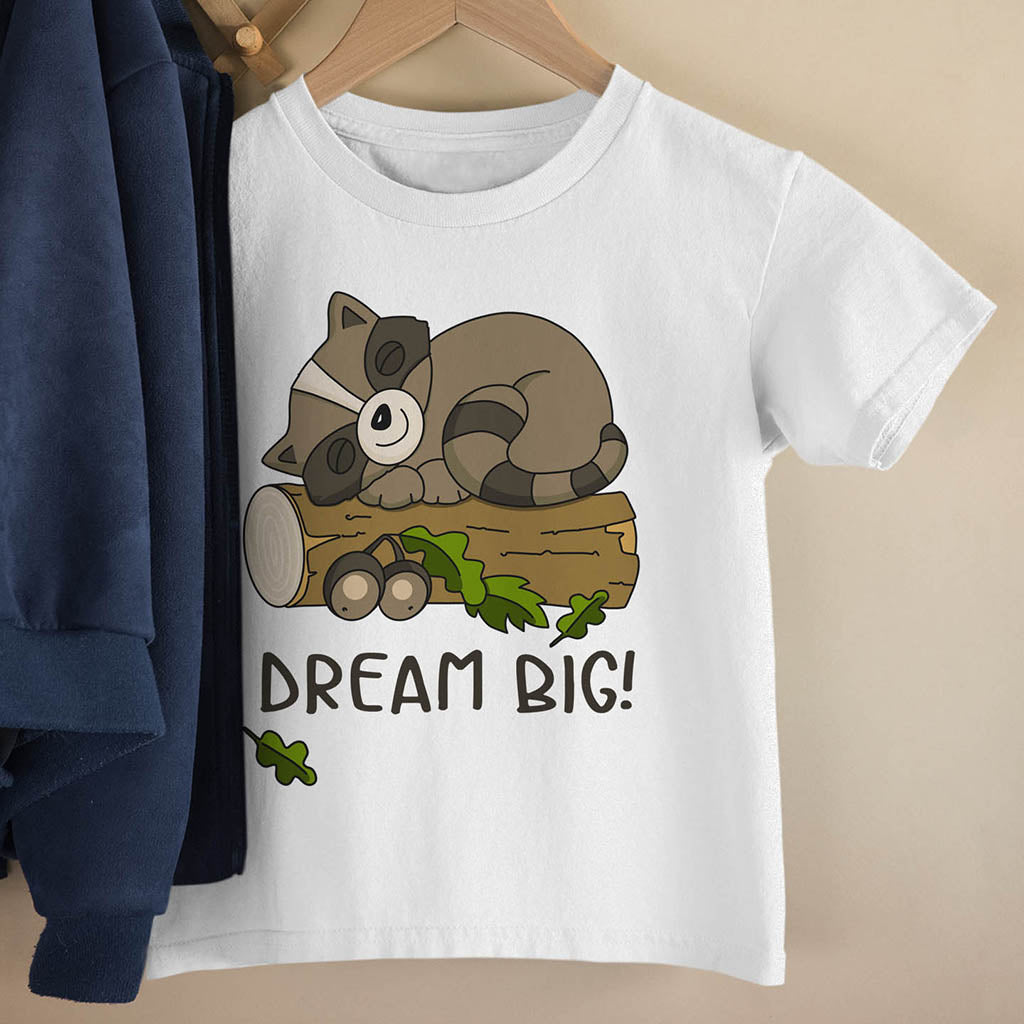 Dream Big Raccoon Onesie Or T-Shirt