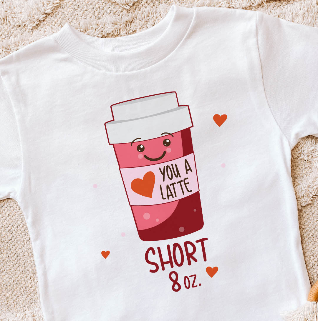 Latte Love Toddler Shirt