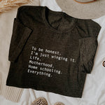Winging Motherhood Short-Sleeve Unisex T-Shirt-My Woodland Animals