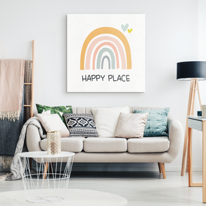 Happy Place Canvas Art Print